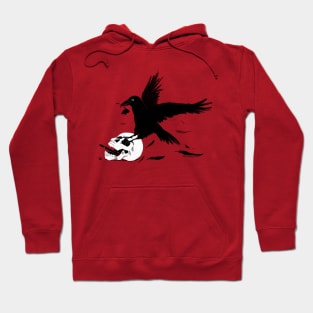 Skull and Crow Hoodie